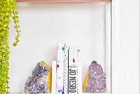 Crafting Elegant Amethyst Bookends
