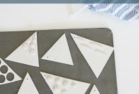 Making Modern Mountain Clay Ornaments
