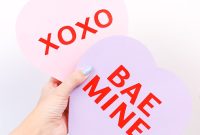 Conversation Heart Chocolate Boxes: A Sweet Valentine’s DIY