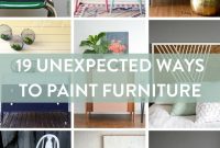Unexpected Furniture Painting Ideas