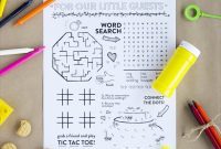 Wedding Activity Sheet for Kids