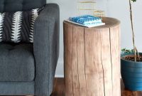 A Stunning Walnut Stump Side Table: Effortless DIY Guide