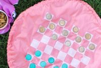 Craft on the Go: A Sewn Travel Checkers Set