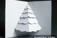 How to Craft a Dazzling Christmas Tree Pop-Up Card