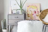 DIY Faux Fur Pouf on a Budget