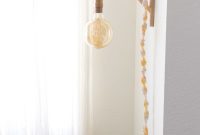 Craft a Boho Chic Macrame Wall Sconce in a Snap