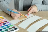 Effortless Elegance: Crafting Faux Calligraphy Place Cards