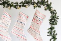 Hand-Paint Your Own Scandinavian Stockings