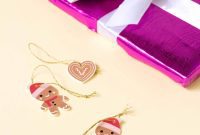 Festive Gingerbread Gift Tags Turned Christmas Ornaments