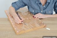 DIY Transparent Hanging Organizer