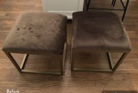Effortless Ottoman Upgrade: A Simple DIY Transformation