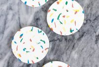 Crafting Terrazzo Coasters from Clay