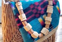 Chunky Wooden Bead Strand