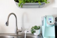Damage-Free DIY Hanging Herb Garden for Renters