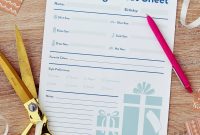 Gift-Giving Made Easy: Your Free Printable Guide