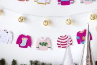 Create an Ugly Sweater Christmas Garland