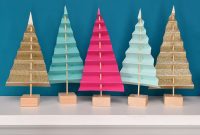 Creative Paper Forest Mantel Display