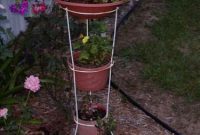Upcycled Tomato Cage Plant Tower