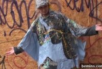 DIY Rain Gear: Transforming a Shower Curtain into a Poncho