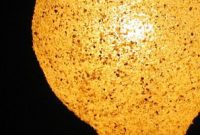 DIY Sanded Light Bulb