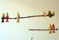 Crafting a Charming Nature Mobile: Hand-Sewn Fabric Bird Edition