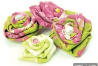 Handcrafting Elegant Fabric Roses