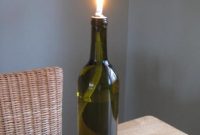 DIY Wine Bottle Oil Lamp: A Found Object Project