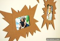 DIY Cardboard Chic Photo Frames