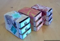 How to Craft a Miniature Matchbox Dresser