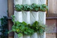 Turning a Shoe Organizer into a Blooming Vertical Garden