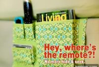 Sew Your Own Bedside Organizer