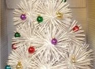 Festive Toothpick Tree: A DIY Holiday Craft