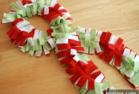 Craft a Cozy Christmas Scarf with Festive Fringe