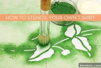 DIY T-Shirt Printing with Custom Stencils