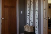 Creating a Striking Birch Tree Wall Decor: A DIY Guide