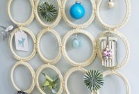 DIY Modern Holiday Charm Mobile