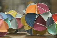 Paint Chip Orbs: A Colorful DIY Decor Project