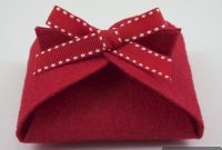 Folded Felt Favor Box
