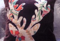 Anthropologie-esque Deer Head Pillow: A DIY Guide