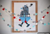 Budget-Friendly Modern Paper Holiday Garland