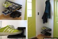 DIY Hanging Shoe Rack Ideas for Tiny Homes