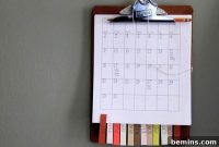 Craft Your Own Chic & Functional Calendar