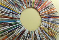 5 Creative DIY Projects Using Rolled Magazines