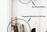 Creative Wrapping Station: DIY Storage Solutions
