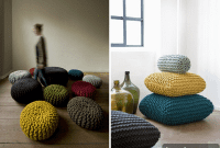 Knittastic: Crafting Your Own Designer Pouf