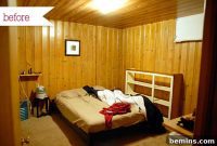 A Gloomy Basement Bedroom’s Sunny Transformation