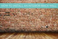 Brick by Brick: Creating a Loft-Style Interior Wall