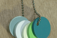 Paint Chip Keychain: A Stroke of DIY Genius
