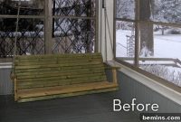 Our Porch Gets a Spray Paint Glow Up