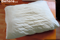 Turning Old Pillows into Dreamy Comfort: A DIY Transformation
